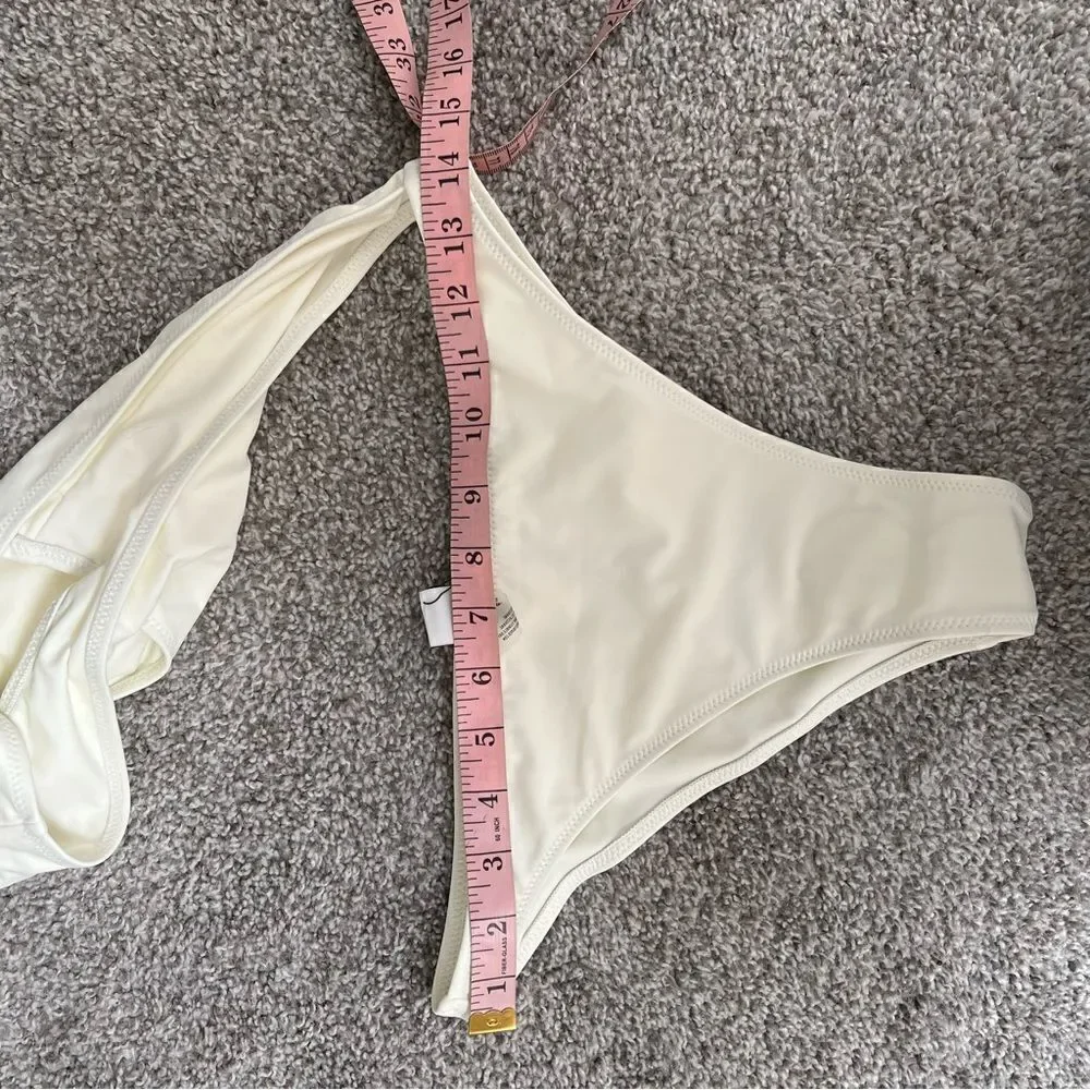 NWT Revolve x Solid & Striped The Jourdan One Piece in Cream